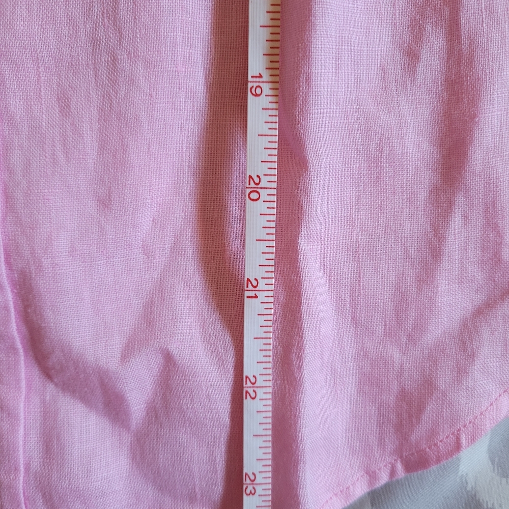 Girl's Ralph Lauren button down shirt, pink. Size 10. New with tags